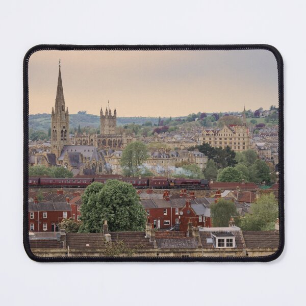 Item preview, Bath skyline with Steam train passing designed and sold by duncan1980uk.