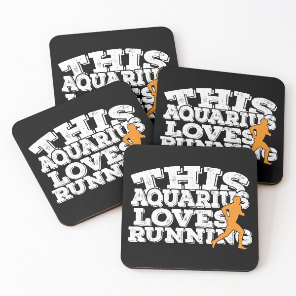 Item preview, This Aquarius Loves Running designed and sold by TheCrazyBear.