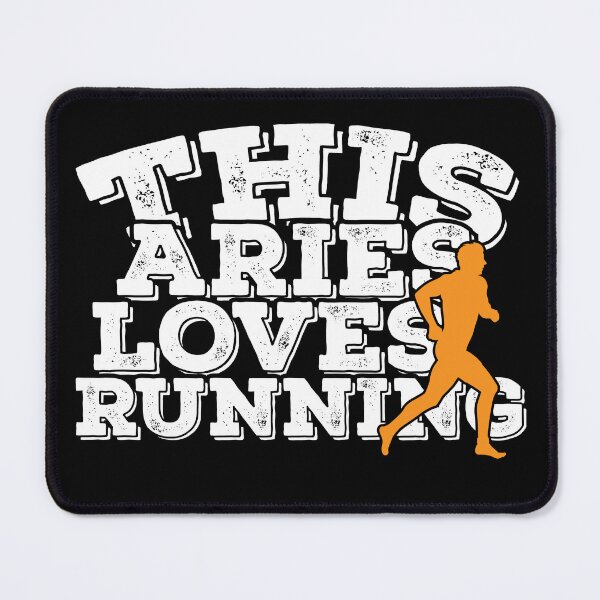 Item preview, This Aries Loves Running designed and sold by TheCrazyBear.