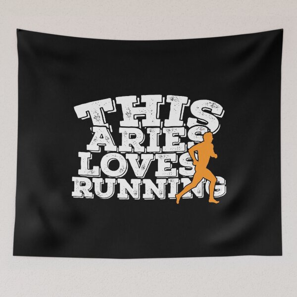 Item preview, This Aries Loves Running designed and sold by TheCrazyBear.