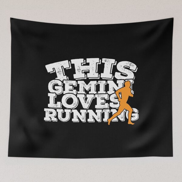 Item preview, This Gemini Loves Running designed and sold by TheCrazyBear.