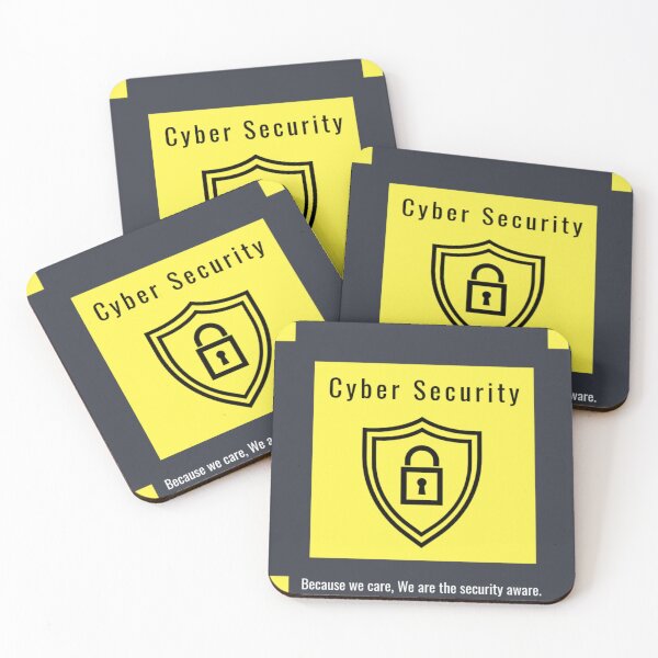 Item preview, Because we care, We are the security aware - Cyber Security designed and sold by birdo-art.