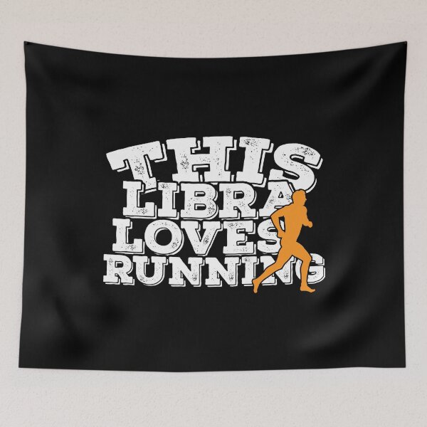 Item preview, This Libra Loves Running designed and sold by TheCrazyBear.