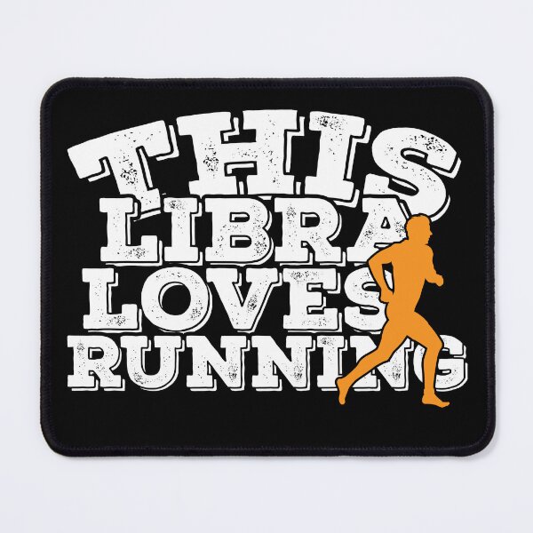 Item preview, This Libra Loves Running designed and sold by TheCrazyBear.