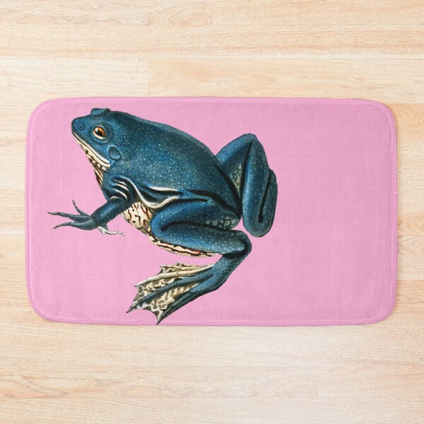 Item preview, Blue Frogs Looking Great on Pop Colored Backgrounds III designed and sold by beddreams.