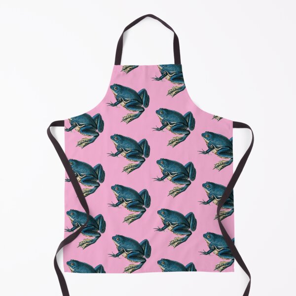 Item preview, Blue Frogs Looking Great on Pop Colored Backgrounds III designed and sold by beddreams.