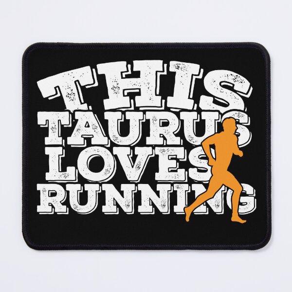 Item preview, This Taurus Loves Running designed and sold by TheCrazyBear.