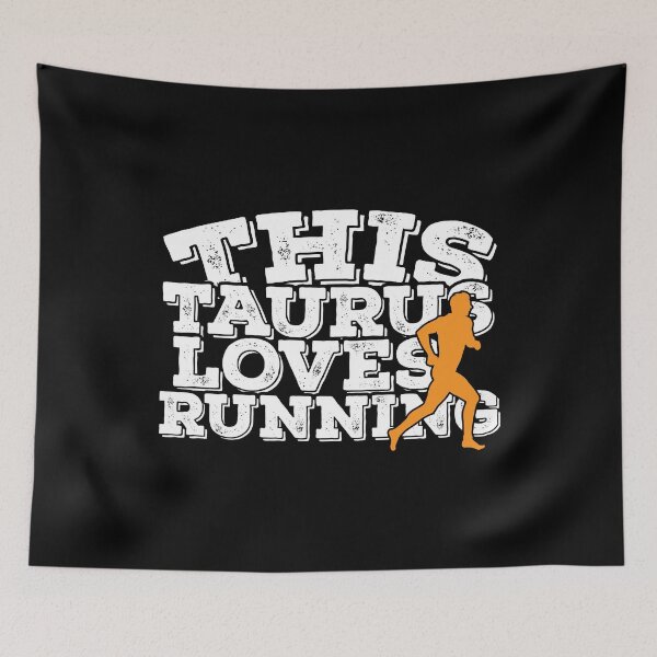 Item preview, This Taurus Loves Running designed and sold by TheCrazyBear.