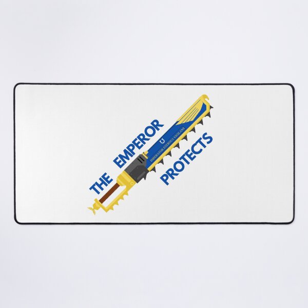 Item preview, The Emperor Protects Ultramarines Chainsword designed and sold by Tony ⭐⭐⭐⭐⭐.