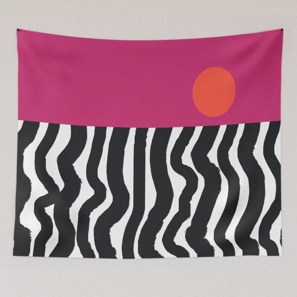 Item preview, Black and White Vertical Striped Pattern designed and sold by Deutschic.