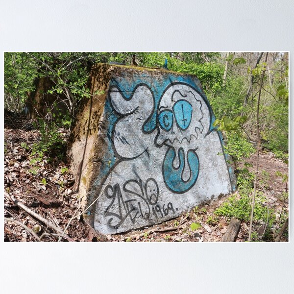 Item preview, Ghostly Graffiti in the Woods designed and sold by Theophanes Avery.
