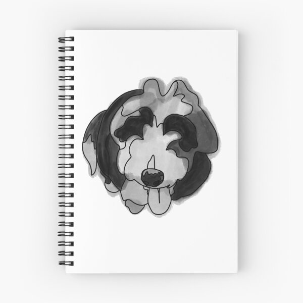 Item preview, Good Girl Sheepadoodle Watercolor designed and sold by beyondthescope.