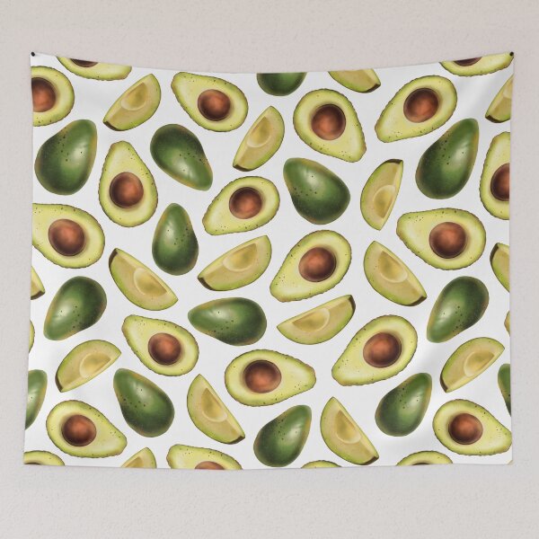 Item preview, Green Avocado and Avocado Slices  designed and sold by silviaol.
