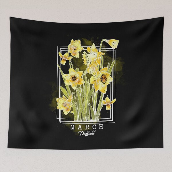 Item preview, Birth Month Flower | March | Daffodil | Floral Design  designed and sold by Ravenvine.