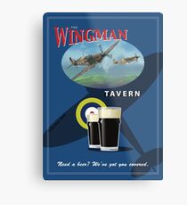 The Wingman Tavern Metal Print