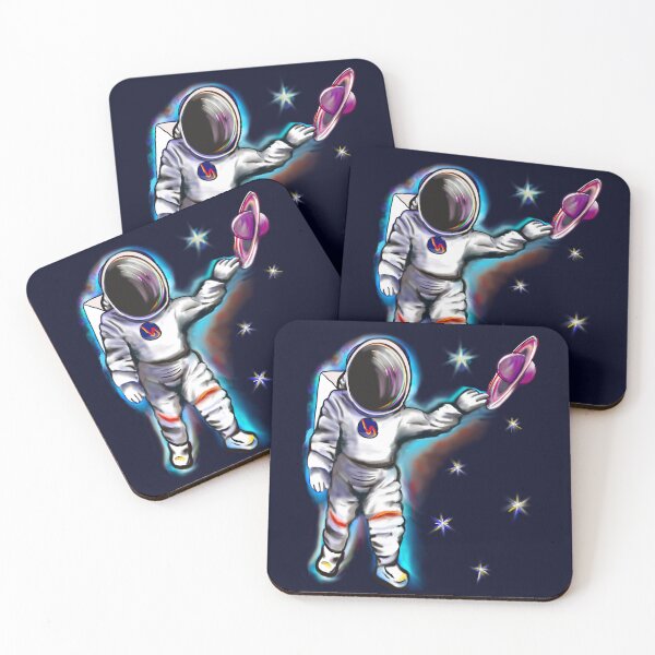 Item preview, Astronaut in space reaching for the stars 2 - cute Cavoodle, Cavapoo, Cavalier King Charles Spaniel designed and sold by Artonmytee.