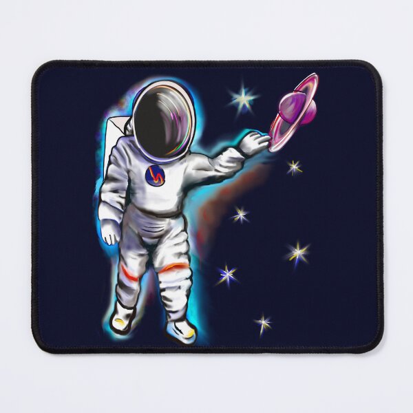 Item preview, Astronaut in space reaching for the stars 2 - cute Cavoodle, Cavapoo, Cavalier King Charles Spaniel designed and sold by Artonmytee.