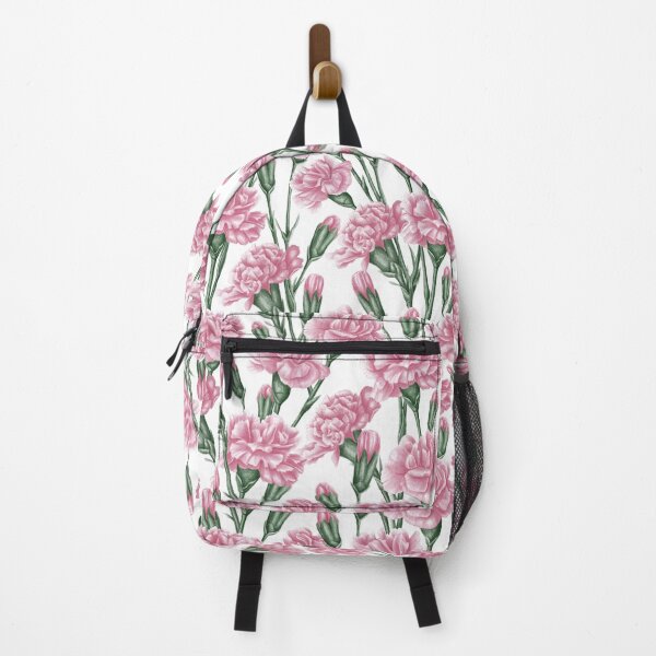 Item preview, Watercolor Pink Carnations Seamless Pattern designed and sold by silviaol.