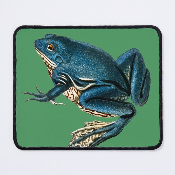 Item preview, Blue Frogs Looking Great on Pop Colored Backgrounds V designed and sold by beddreams.
