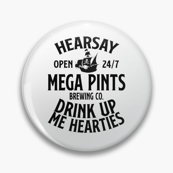 Item preview, Hearsay Mega Pint Brewing Company Shirt designed and sold by dgavisuals.