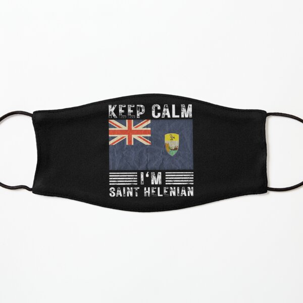 Keep Calm I'm Saint Helenian Kids Mask