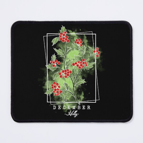 Item preview, Birth Month Flower | December | Holly | Floral Design  designed and sold by Ravenvine.
