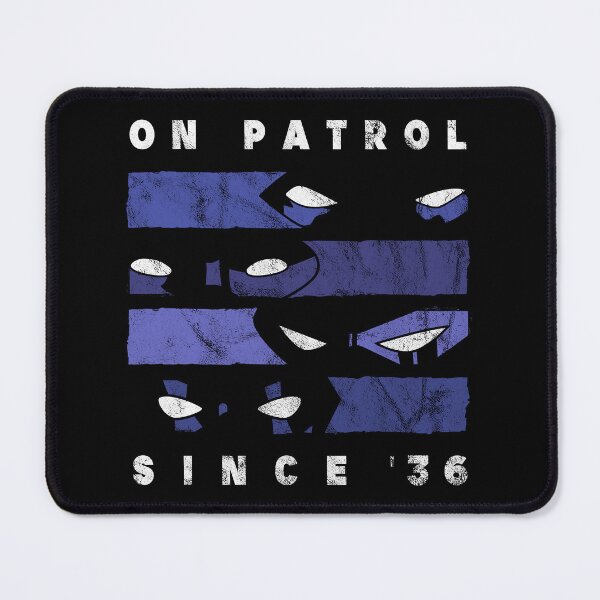 Item preview, On Patrol Since '36 (Blue) designed and sold by Karissa Harbridge.