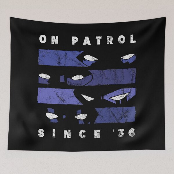 Item preview, On Patrol Since '36 (Blue) designed and sold by Karissa Harbridge.