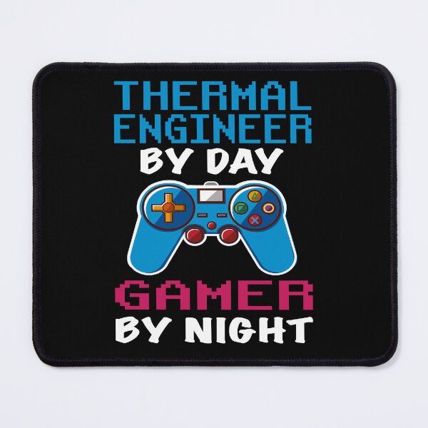 Item preview, Thermal engineer Gift shirt, Thermal engineer Dad Husband Boyfriend Gift, Funny Thermal engineer by day Gamer By night christmas Birthday Gift Idea designed and sold by xlnv.