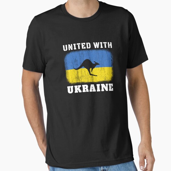 Item preview, Australia United With Ukraine Kangaroo Australian Symbol designed and sold by Aide.