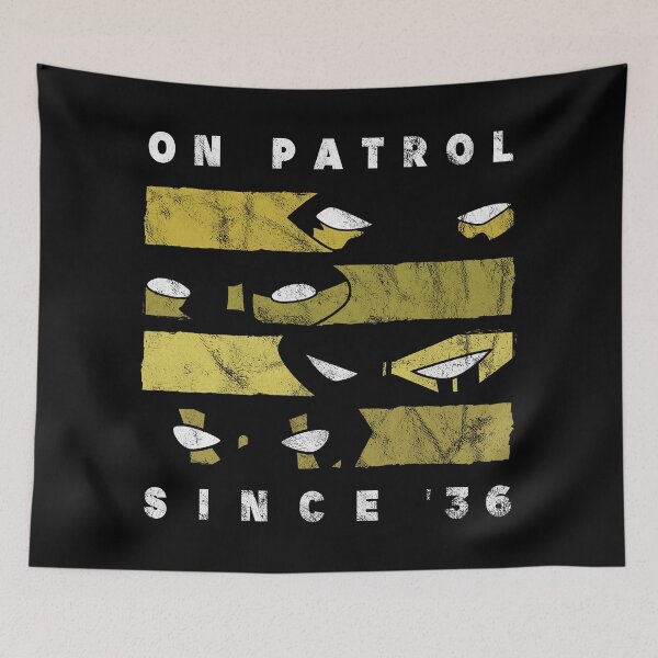 Item preview, On Patrol Since '36 (Yellow) designed and sold by Karissa Harbridge.