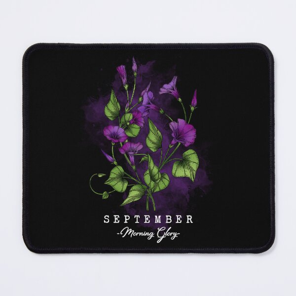 Item preview, Birth Month Flower | September | Morning Glory | Floral Design designed and sold by Ravenvine.