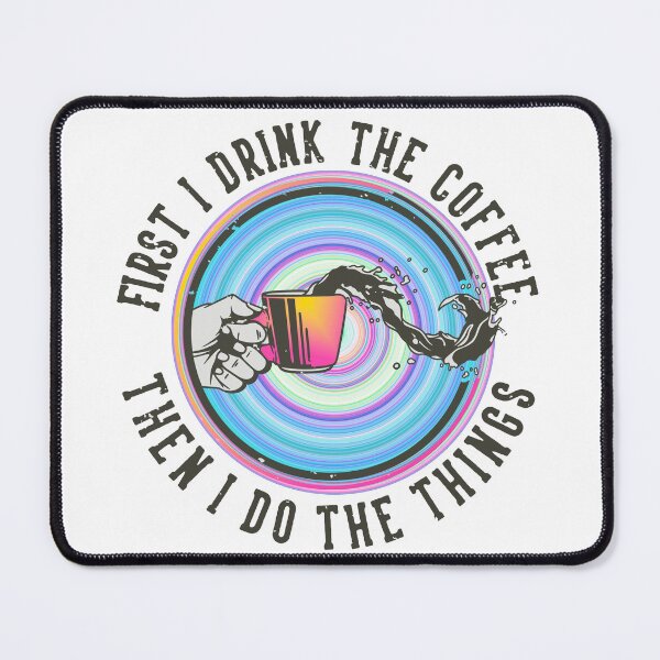 Item preview, Coffee First, Rainbow coffee designed and sold by Whitetailcrafts.
