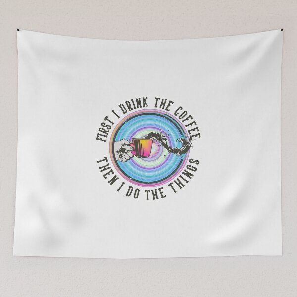 Item preview, Coffee First, Rainbow coffee designed and sold by Whitetailcrafts.