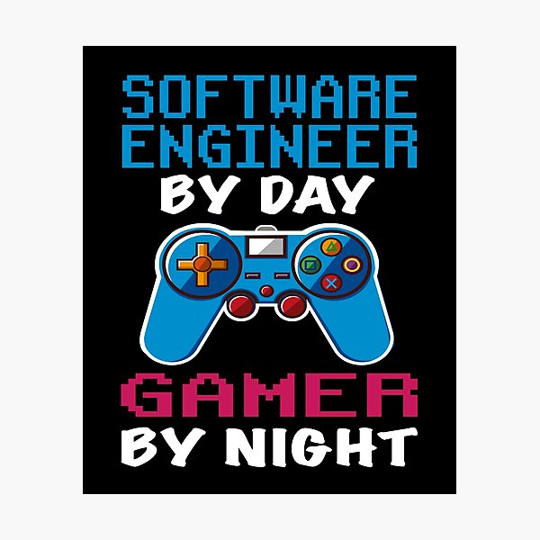 Artikel-Vorschau von Software-Ingenieur-Geschenk-Shirt, Software-Ingenieur-Vater-Ehemann-Freund-Geschenk, lustiger Software-Ingenieur bei Tag, Gamer, bei Nacht, Weihnachten, Geburtstagsgeschenkidee, designt und verkauft von xlnv.