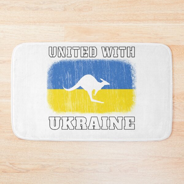 Item preview, Australia United With Ukraine Kangaroo Australian Symbol designed and sold by Aide.