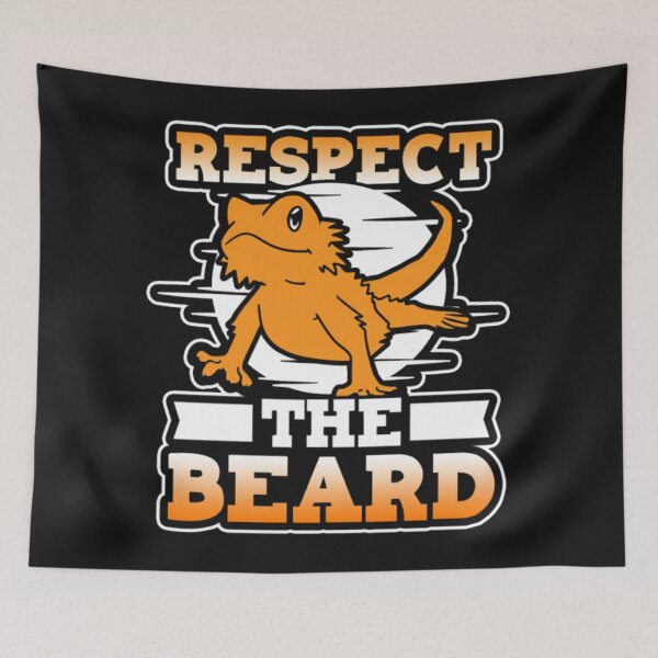 Item preview, Respect bearded dragon lizard Reptiles  designed and sold by ClamenTaon.