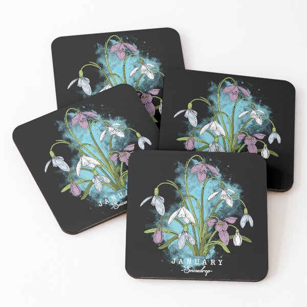 Item preview, Birth Month Flower | January | Snowdrop | Floral Design  designed and sold by Ravenvine.