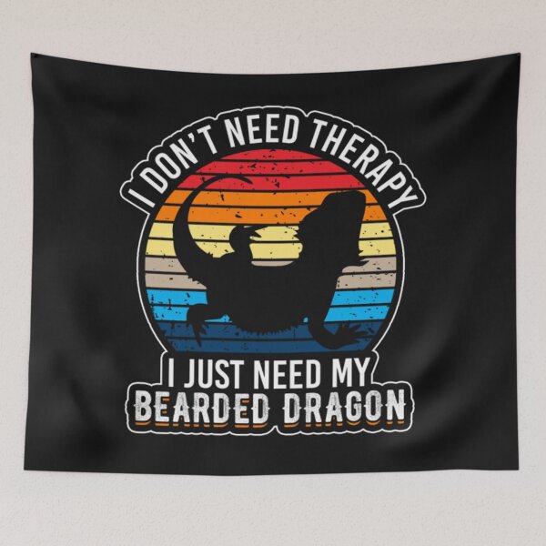 Item preview, Need Therapy With My Bearded Dragon  designed and sold by ClamenTaon.