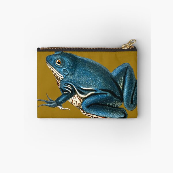 Item preview, Blue Frogs Looking Great on Pop Colored Backgrounds VI designed and sold by beddreams.
