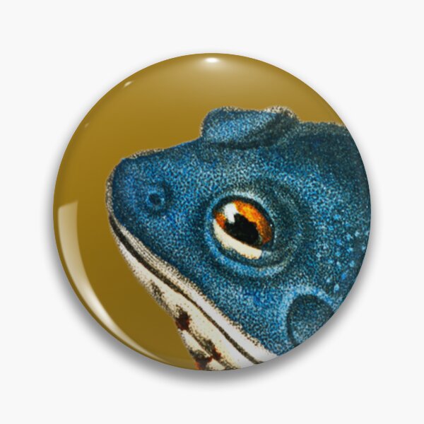 Item preview, Blue Frogs Looking Great on Pop Colored Backgrounds VI designed and sold by beddreams.