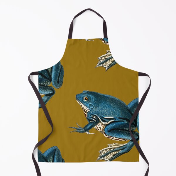 Item preview, Blue Frogs Looking Great on Pop Colored Backgrounds VI designed and sold by beddreams.