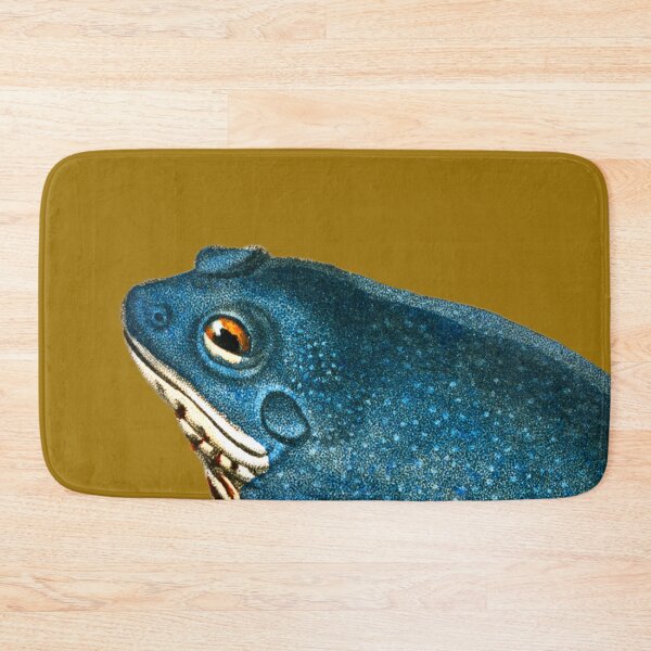 Item preview, Blue Frogs Looking Great on Pop Colored Backgrounds VI designed and sold by beddreams.