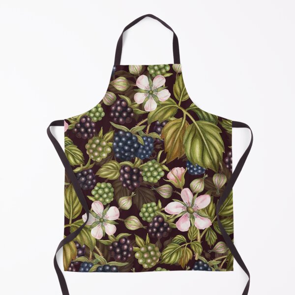 Item preview, Watercolor Blackberries and Blackberry Flowers designed and sold by silviaol.