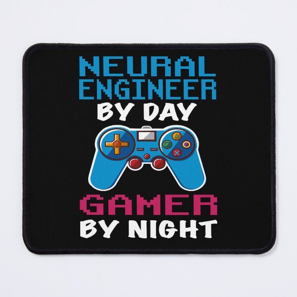 Item preview, Neural engineer Gift shirt, Neural engineer Dad Husband Boyfriend Gift, Funny Neural engineer by day Gamer By night christmas Birthday Gift Idea designed and sold by xlnv.