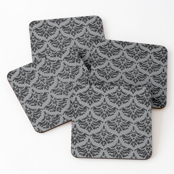 Item preview, Vintage Damask Brocade Sharkskin designed and sold by SaraValor.
