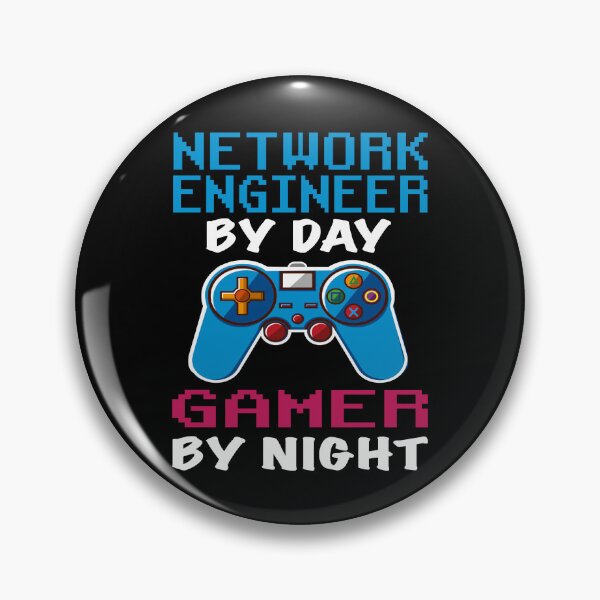 Item preview, Network engineer Gift shirt, Network engineer Dad Husband Boyfriend Gift, Funny Network engineer by day Gamer By night christmas Birthday Gift Idea designed and sold by xlnv.