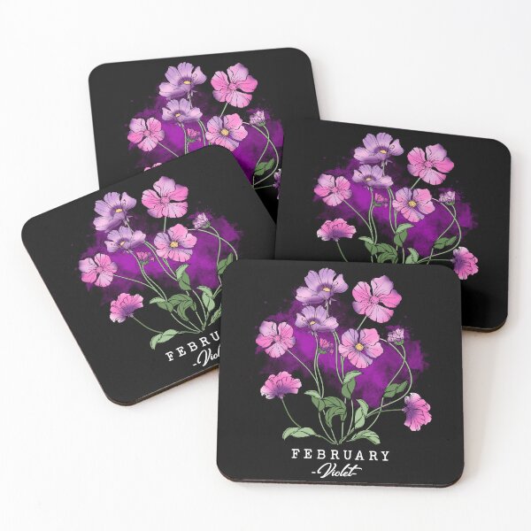 Item preview, Birth Month Flower | February | Violate | Floral Design  designed and sold by Ravenvine.