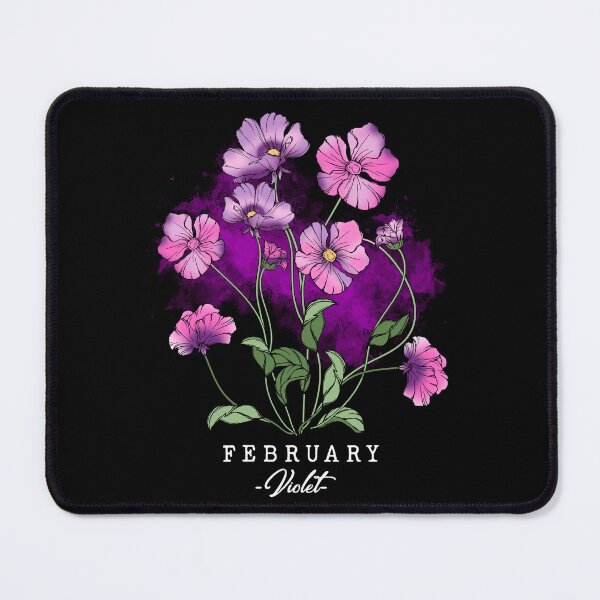 Item preview, Birth Month Flower | February | Violate | Floral Design designed and sold by Ravenvine.