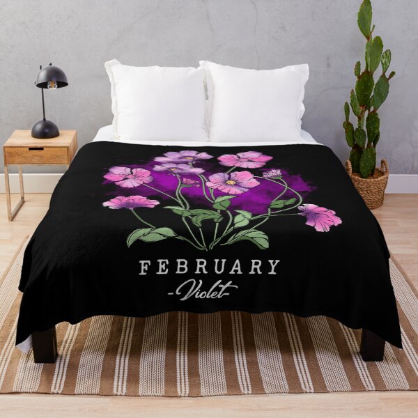 Item preview, Birth Month Flower | February | Violate | Floral Design  designed and sold by Ravenvine.